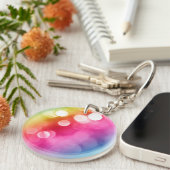 Porte-clés Porte - clé acrylique Abstrait (Devant droit)