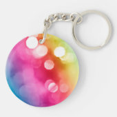 Porte-clés Porte - clé acrylique Abstrait (Dos)