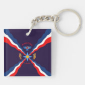 Porte-clés Porte - clé acrylique assyrien (Dos)