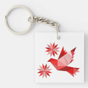 Porte-clés Porte - clé acrylique avec joli ART