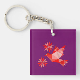 Porte-clés Porte - clé acrylique avec joli ART