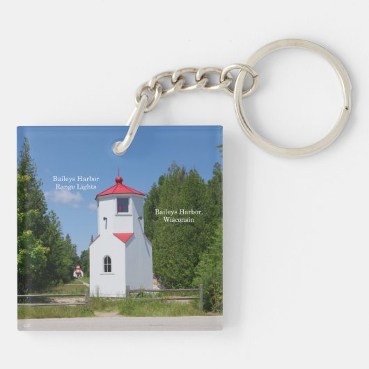 Porte-clés Porte - clé acrylique Baileys Harbour Range (Dos)