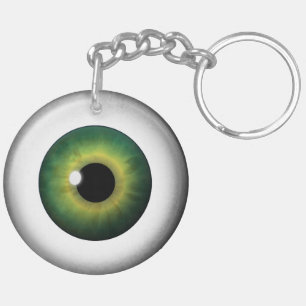Porte-clés Porte - clé acrylique bilatéral rond de globe