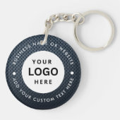 Porte-clés Porte - clé acrylique, Cercle (double face) (Dos)