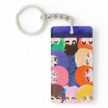 Porte - clé acrylique Chibi Wingz