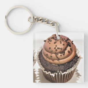Porte-clés Porte - clé acrylique chocolat Cupcake