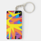Porte-clés Porte - clé acrylique : Confusion (Dos)
