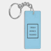 Porte-clés Porte - clé acrylique créatif, analytique, passion (Devant gauche)