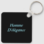 Porte-clés Porte - clé Acrylique d'Accueil (Dos)