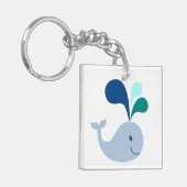 Porte-clés Porte - clé acrylique de baleine (Devant gauche)