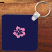 Porte-clés Porte - clé acrylique de fleurs (Verso)