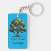 Porte-clés Porte - clé acrylique de l'arbre de Fierté (Dos)