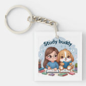 Porte-clés Porte - clé acrylique de l'école Buddy (Devant)