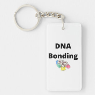 Porte-clés PORTE - CLÉ acrylique de liaison ADN