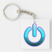 Porte-clés Porte - clé acrylique de puissance Zer0 (Devant)