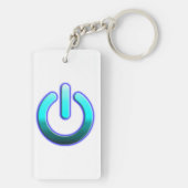 Porte-clés Porte - clé acrylique de puissance Zer0 (Dos)