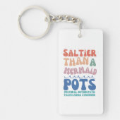 Porte-clés Porte - clé acrylique d'été (Devant)