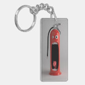 Porte-clés Porte - clé acrylique d'extincteur à hurler (Devant gauche)