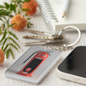 Porte-clés Porte - clé acrylique d'extincteur à hurler (Devant droit)