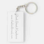 Porte-clés Porte - clé acrylique d'extincteur à hurler (Dos)