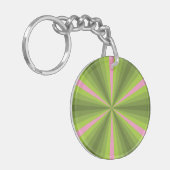 Porte-clés Porte - clé acrylique d'illusion de printemps (Devant gauche)