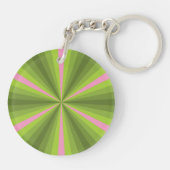 Porte-clés Porte - clé acrylique d'illusion de printemps (Dos)