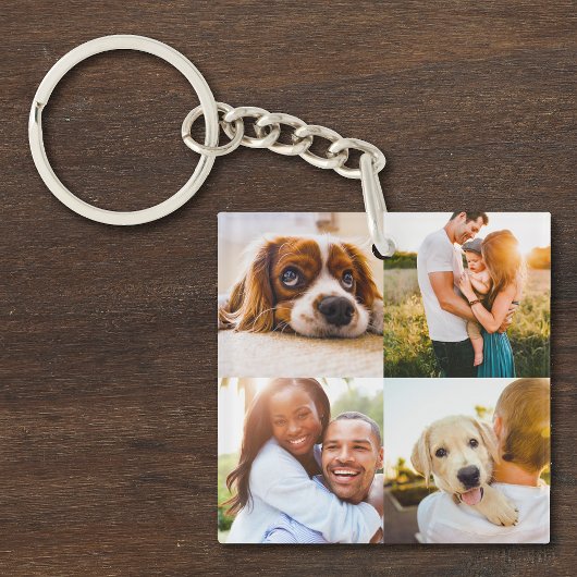 Porte-clés porte - clé acrylique double face 8 Modèle photo