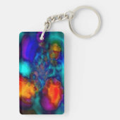 Porte-clés porte - clé acrylique double face "chaud, chaud, c (Dos)