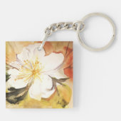 Porte-clés Porte - clé acrylique double face Magnolia (Dos)