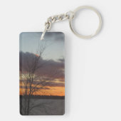 Porte-clés Porte - clé acrylique du lac Sunset (Dos)