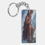 Porte-clés Porte - clé acrylique du pêcheur (Devant gauche)