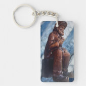 Porte-clés Porte - clé acrylique du pêcheur (Devant)