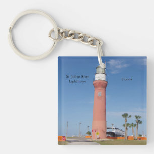 Porte-clés Porte - clé acrylique du phare de St. Johns River