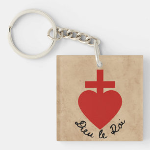 Porte-clés Porte - clé acrylique du Sacré-Coeur