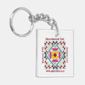 Porte-clés Porte - clé acrylique du sentier Rhododendron (Devant gauche)