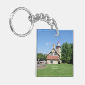 Porte-clés Porte - clé acrylique Eagle Bluff Lighthouse (Devant gauche)