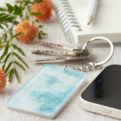 Porte-clés Porte - clé acrylique en pierre de marbre (Devant droit)