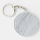 Porte-clés Porte - clé acrylique en pierre de marbre (Devant)