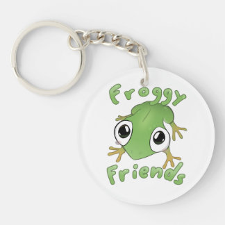 Porte-clés Porte - clé acrylique Froggy Friends