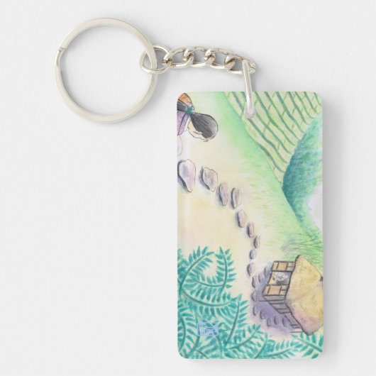 Porte-clés Porte - clé acrylique Furusato (Devant)