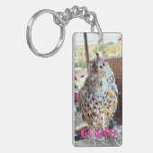 Porte-clés PORTE - CLÉ acrylique GULICO (Devant gauche)