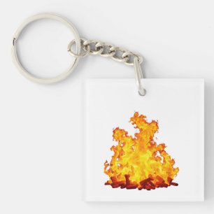 Porte-clés Porte - clé acrylique incendie