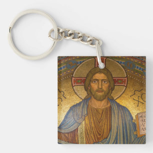 Porte-clés Porte - clé acrylique Jésus Christ IC XC