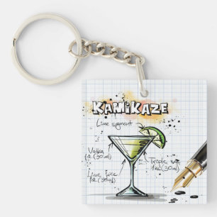 Porte-clés Porte - clé acrylique Kamikaze
