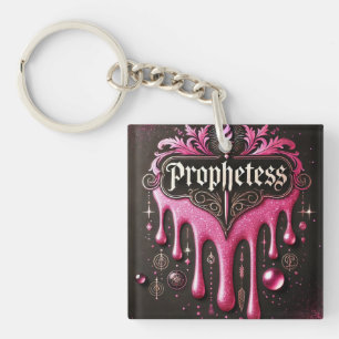Porte-clés porte - clé acrylique 'La Prophète' : Identité cla