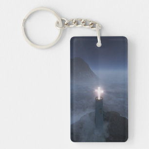Porte-clés Porte - clé acrylique lumière et salut