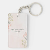 Porte-clés Porte - clé acrylique lunaire (Dos)