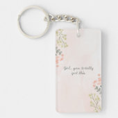 Porte-clés Porte - clé acrylique lunaire (Devant)