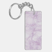 Porte-clés Porte - clé acrylique marbré Abstrait (Devant gauche)