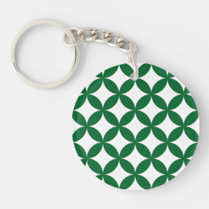 Porte-clés Porte - clé acrylique Motif Shippo vert